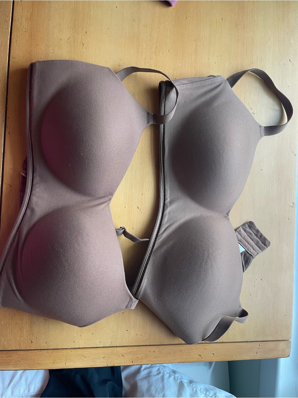 Bliss Seamless Molded Bra in Taupe Brown